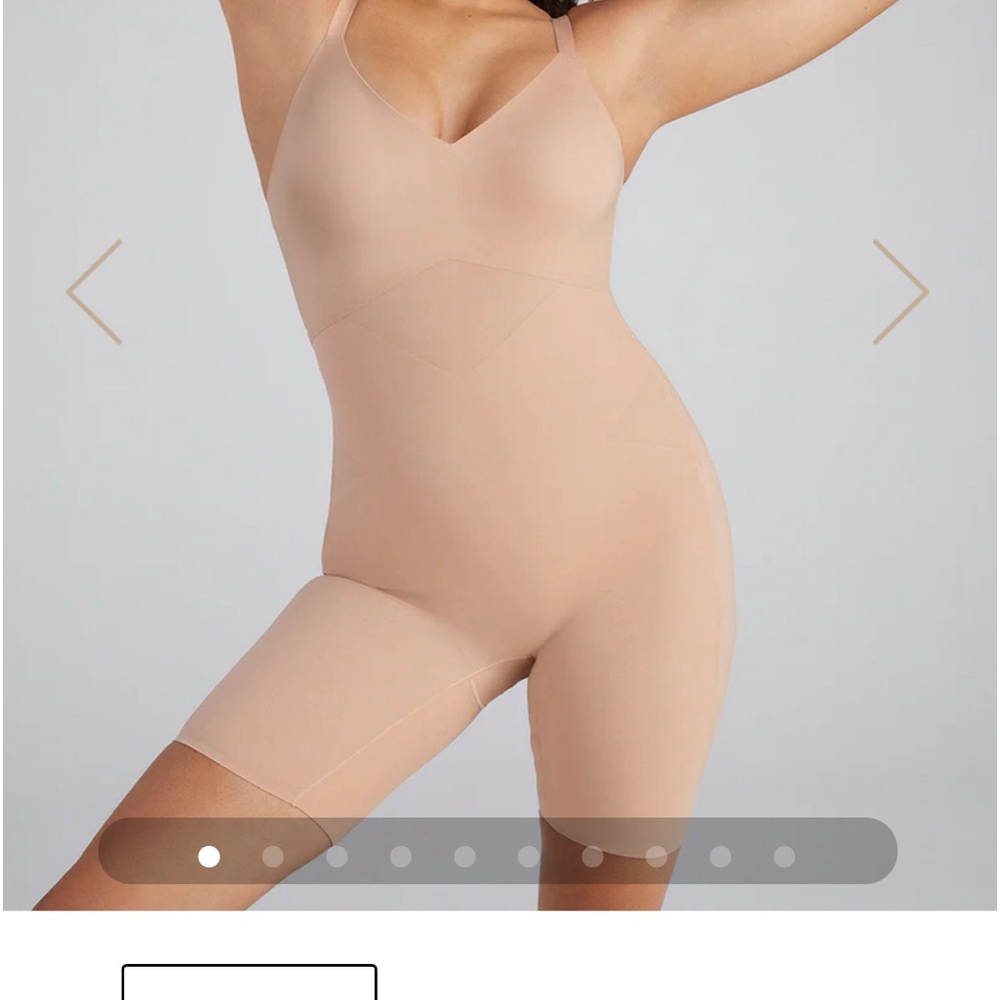 Honeylove mid thigh bodysuit shaper